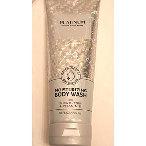 Bath & Body Works PLATINUM Moisturizing Body Wash Shower 10oz...
